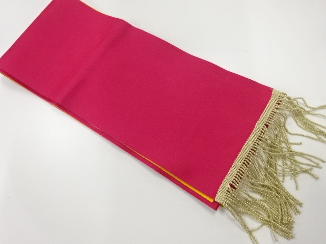 JAPANESE KIMONO / VINTAGE HANHABA OBI / REVERSIBLE